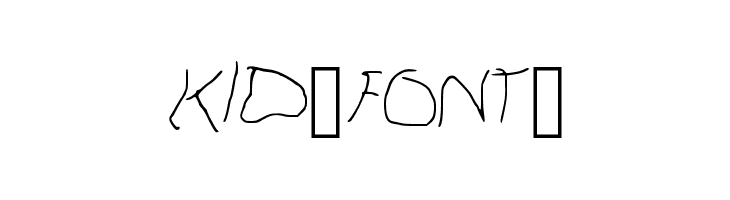 Kid_Font_  font caratteri gratis