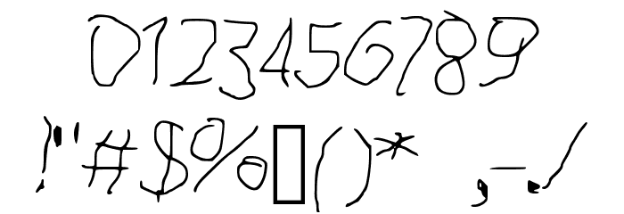 Kid_Font_ Font OTHER CHARS