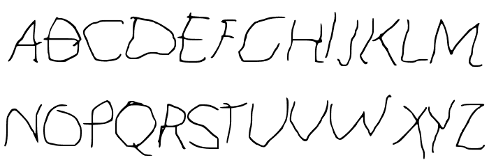 Kid_Font_ Font LOWERCASE