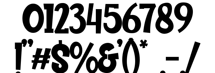 Kiddie Land Font OTHER CHARS