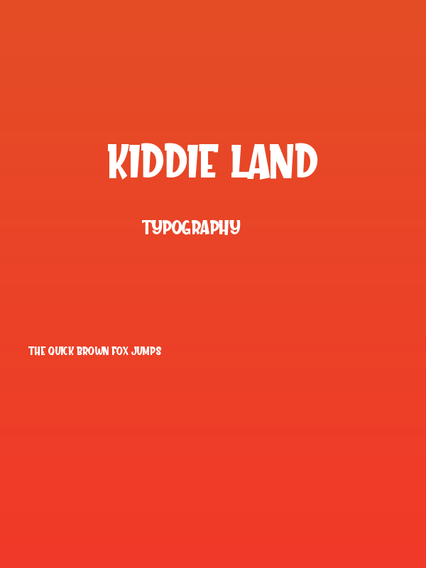 Kiddie Land Poster