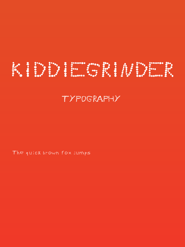 KiddieGrinder Poster