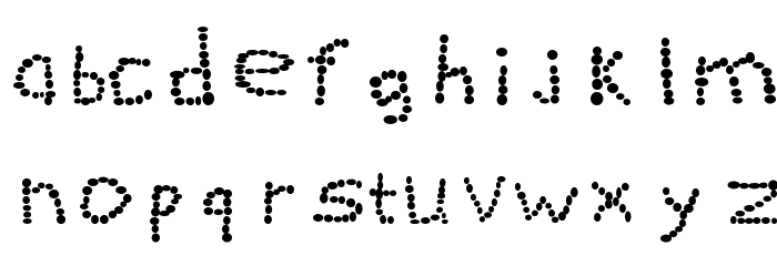 KiddieGrinder Font LOWERCASE