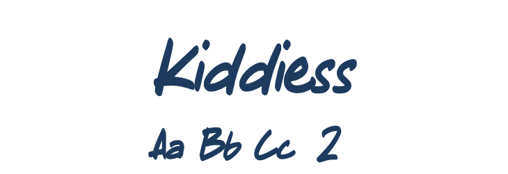 Kiddiess Font Preview