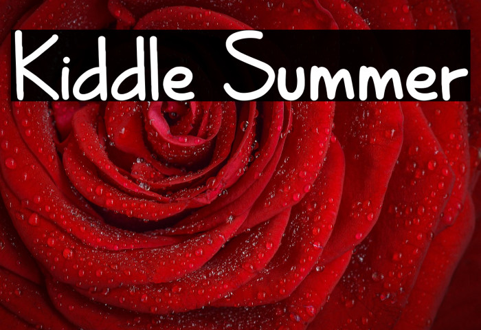 Kiddle Summer Example 3