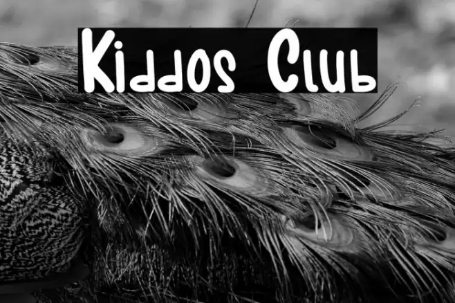 Kiddos Club Font examples