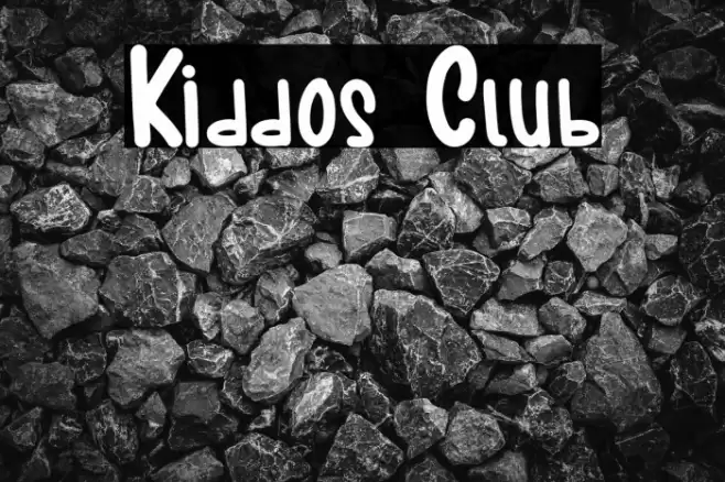 Kiddos Club Font examples