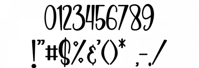 Kiddos Planet Font OTHER CHARS