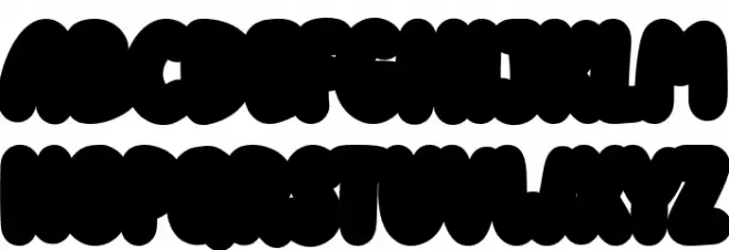 Kiddosy Free Block 字体 大写