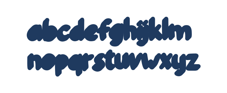 Kiddosy Free Extrude Left Lowercase