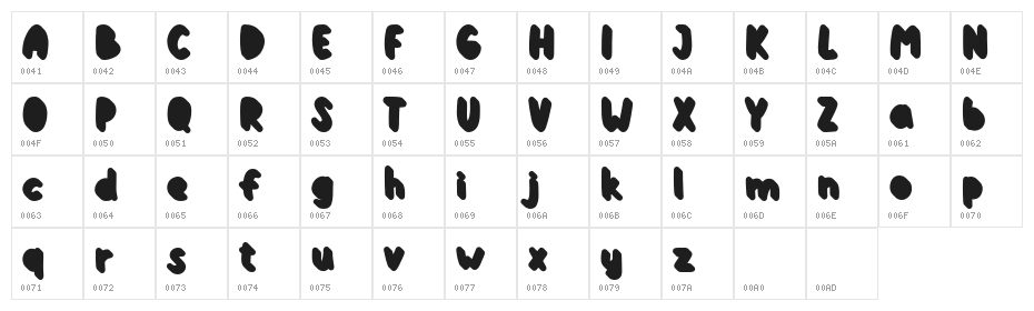 Kiddosy Free Extrude Right Character Map