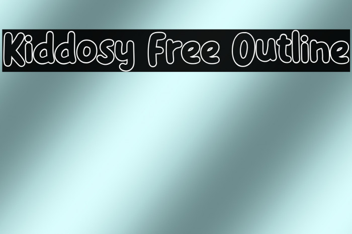 Kiddosy Free Outline Example 3