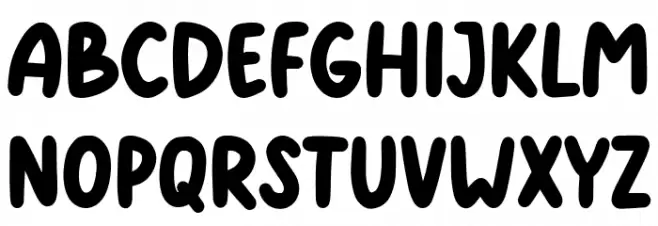 Kiddosy Free Regular Font OTHER CHARS