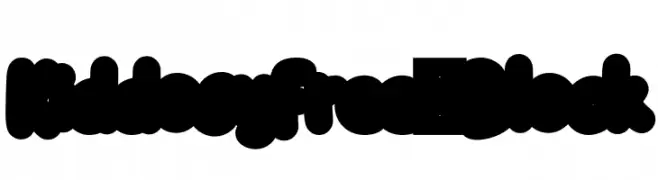 KiddosyFree-Block  Frei Schriftart Herunterladen