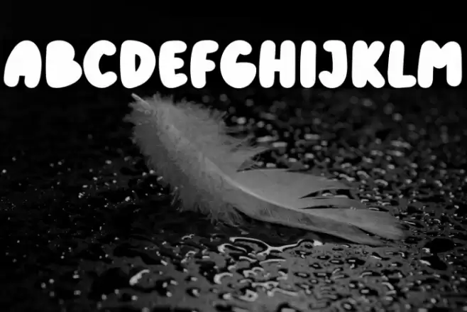 KiddosyFree-Block Font examples