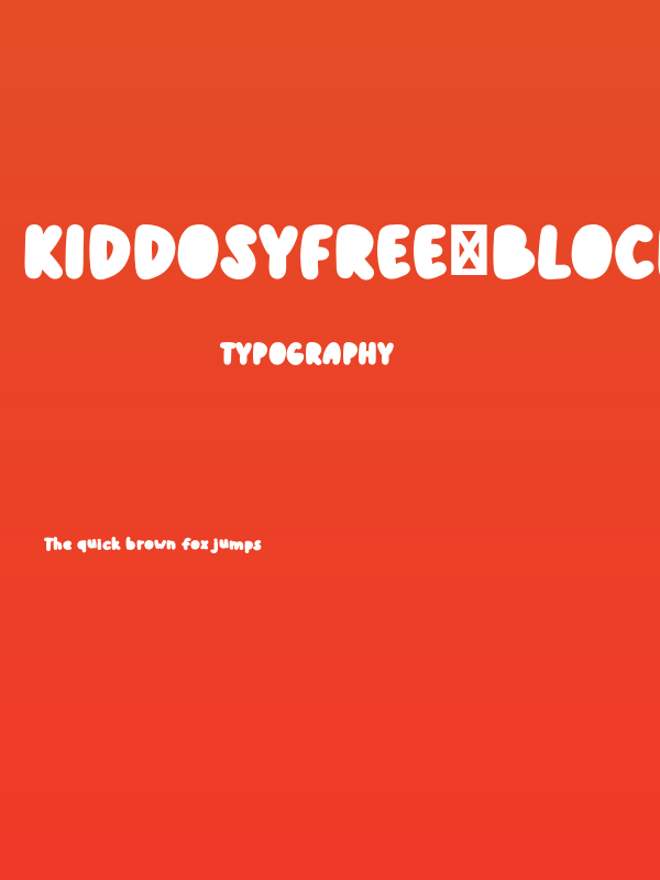 KiddosyFree-Block Poster