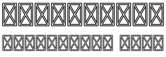 KiddosyFree-Outline Font OTHER CHARS