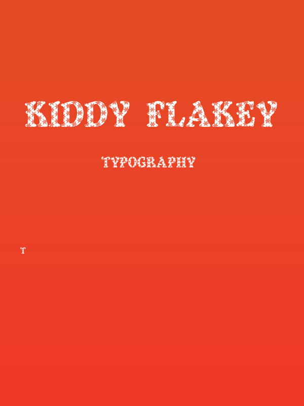 Kiddy Flakey Poster