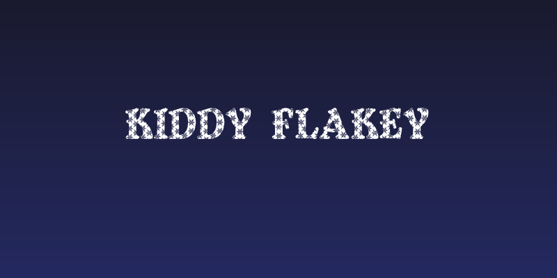 Kiddy Flakey Social Header