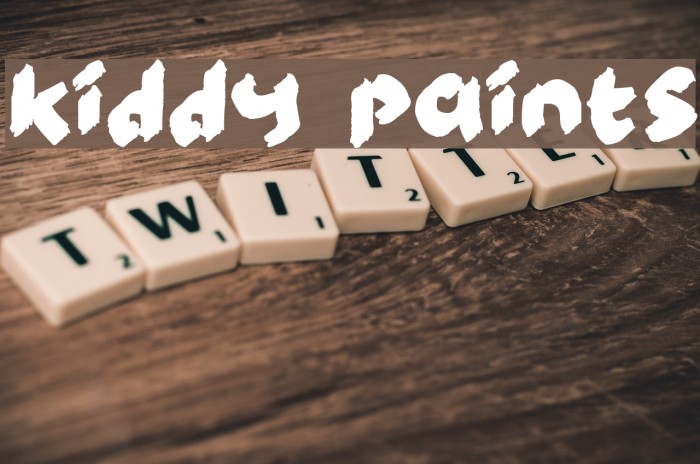 Kiddy Paints Example 3