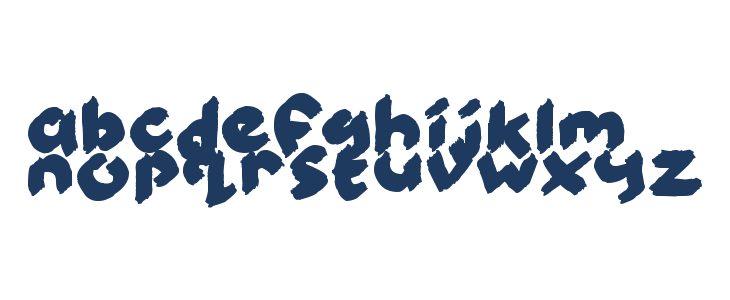 Kiddy Paints Lowercase