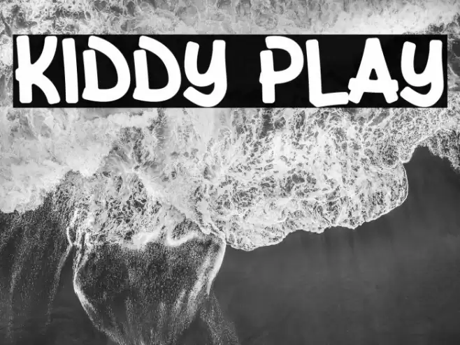 Kiddy Play Font examples