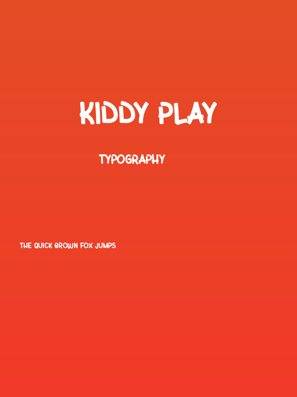 Kiddy Play Poster