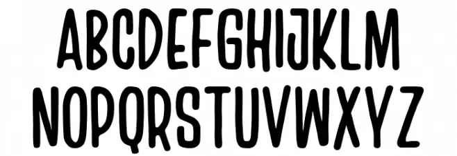 Kiddy Times Schriftart Groß