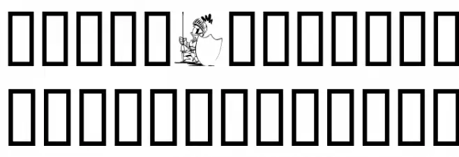 KiddyFrames フォント 大文字