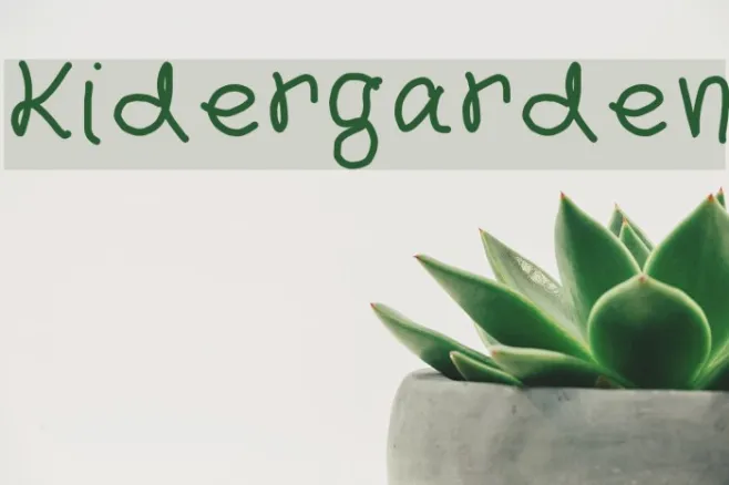 Kidergarden Example 3