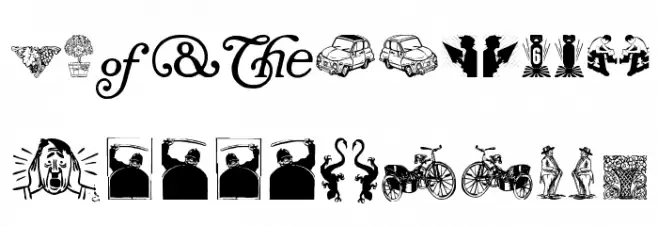KidingsFree Font UPPERCASE