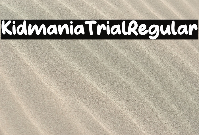 Kidmania Trial Regular Example 3