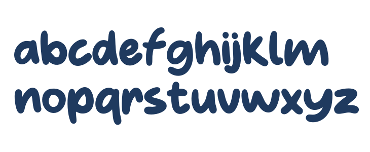 Kidmania Trial Regular Lowercase