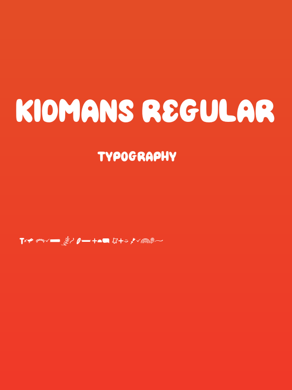 Kidmans Regular Poster