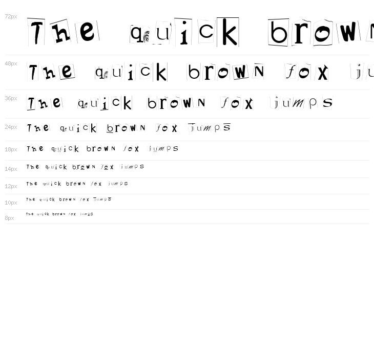 Kidnap Note Medium Waterfall