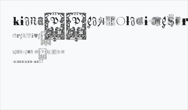 Kidnapped At Old Times Free 4 Business Card