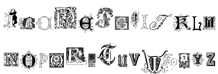 Kidnapped At Old Times Free Two Font LOWERCASE