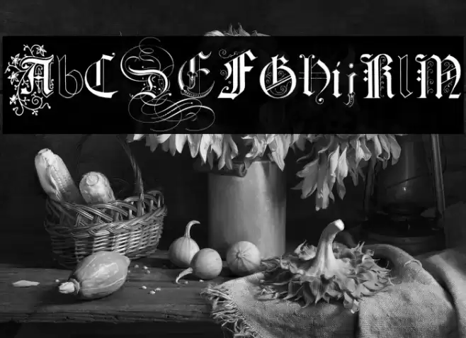 Kidnapped at German Lands Four Regular Font examples