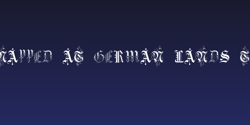 Kidnapped at German Lands Three Social Header