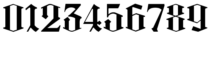 Kidnapped at German Lands Font OTHER CHARS