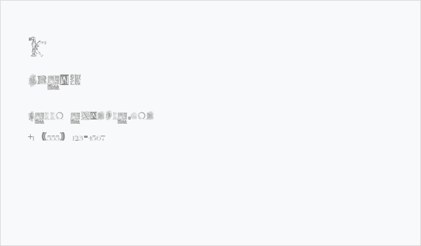 Kidnapped at Old Times Free Five Business Card