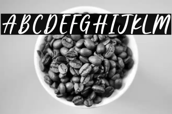 Kidness  Coffee Font examples
