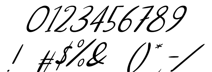Kido Project Italic Font OTHER CHARS