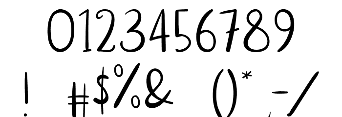 Kido Project Font OTHER CHARS