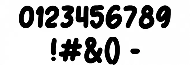 Kidos Park Font OTHER CHARS