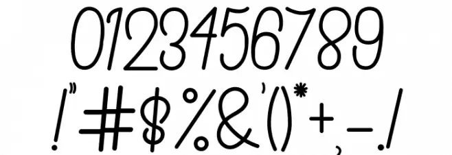 Kidosplay Bold Font OTHER CHARS