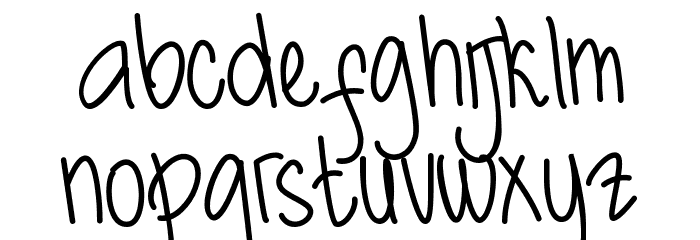 Kidosplay Bold Font LOWERCASE