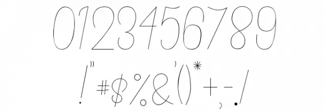 Kidosplay Light Font OTHER CHARS