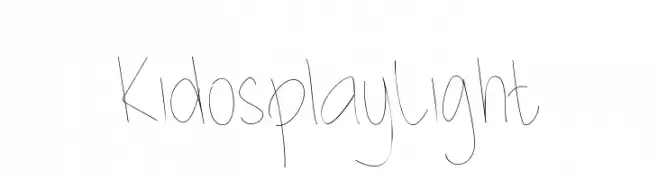 Kidosplay Light  Frei Schriftart Herunterladen