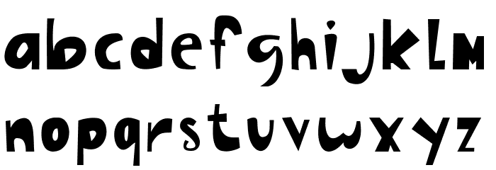 Kids - A Handwritten Fonts Fuentes MINÚSCULAS